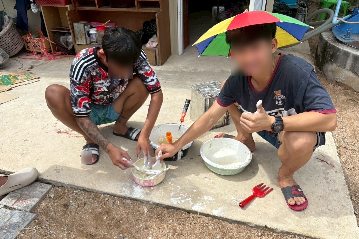ภาพโครงการปรับแต่งภูมิทัศน์